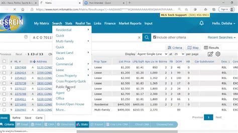 mls matrix florida contact