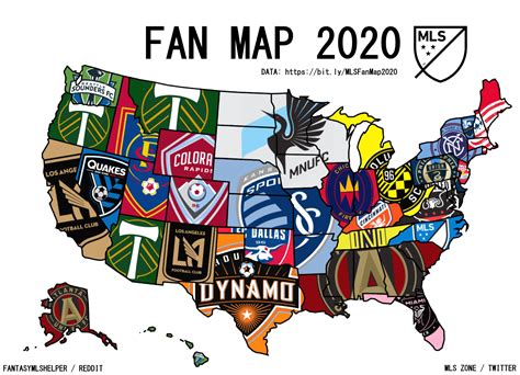 mls teams map 2020