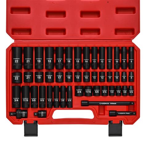 mm impact socket set