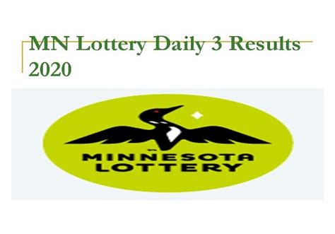 mn lottery results and winning numbers