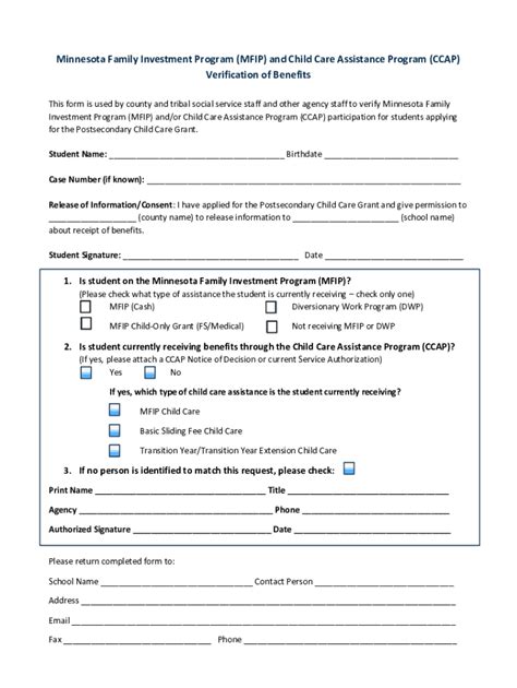 Mn Mfip Application Printable