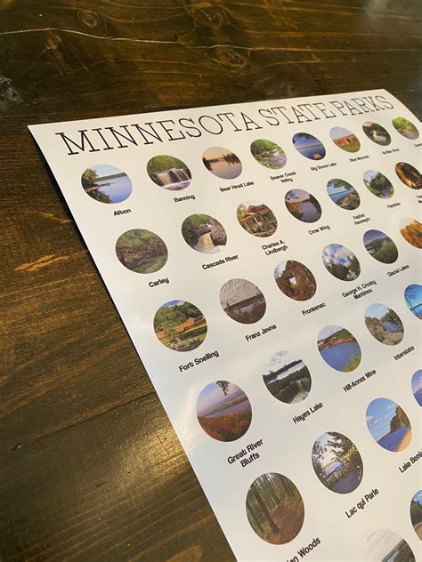 mn state park scratch off map