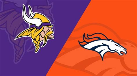 mn vikings vs denver broncos