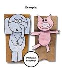 Mo Willems Puppets Printable