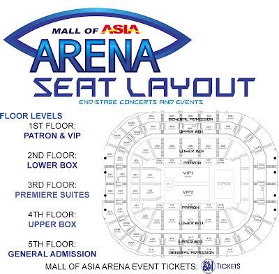 moa arena seating arrangement