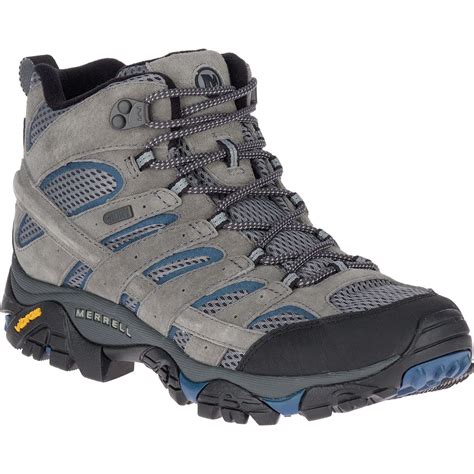 MERRELL Men's Moab 2 Mid Waterproof Hiking Boots, Earth Eastern
