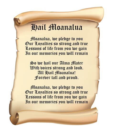 Moanalua Lyrics