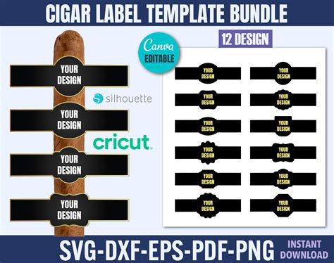 Mob Cigar Wraps Printable