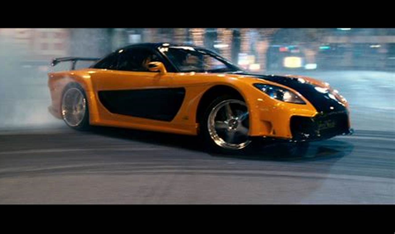 mobil fast and furious tokyo drift