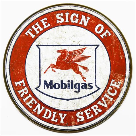 mobil gas signs ebay