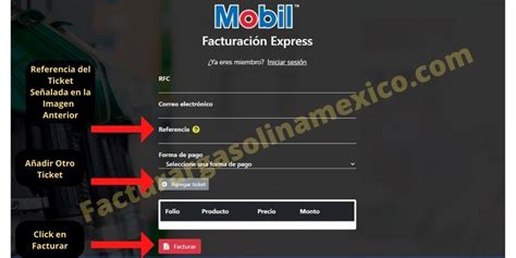 mobil orsan facturacion express