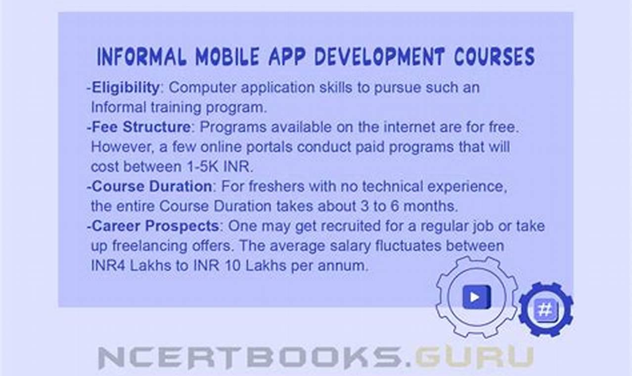 mobile app development course fees