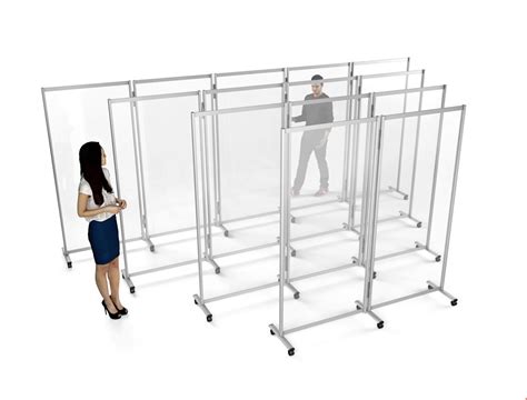 Mobile Acrylic Partitions