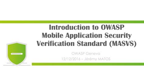 These Mobile Application Security Verification Standard Owasp Popular Now