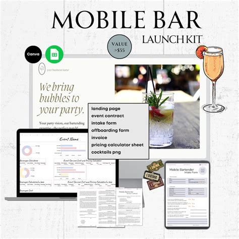 Mobile Bartender site