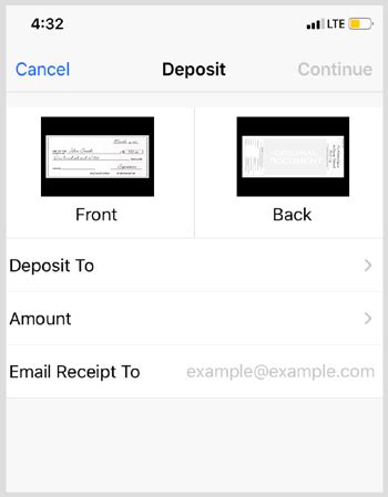 Mobile Check Deposit Security