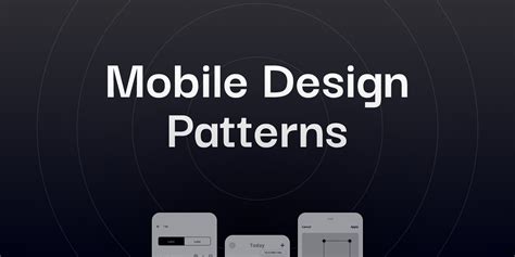 Mobile Design Patterns