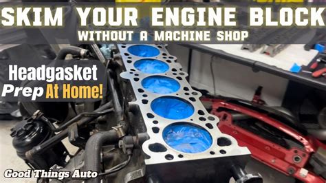 Mobile Engine Block Skimming