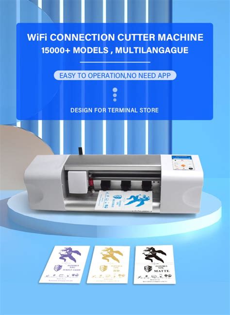 Mobile Glass Protector Cutting Machine