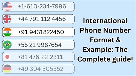 mobile number in other words