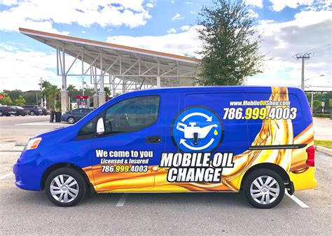 mobile oil change service