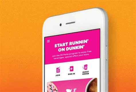 mobile order dunkin