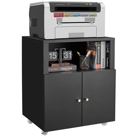 Mobile Printer Stand With Storage