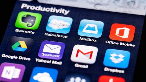 Mobile Work with Productivity Applications
