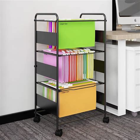 Mobile Storage File Cart