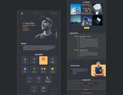 mobile web design portfolio