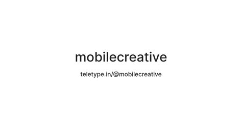 mobilecreative org