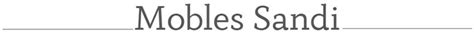 Mobles Sandi Catlogo