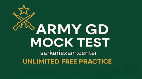 News Mock Test Army Gd New
