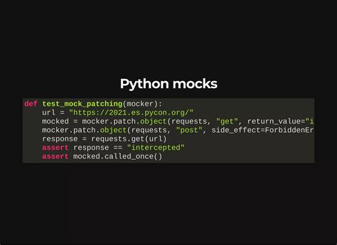 Mocker.patch Examples
