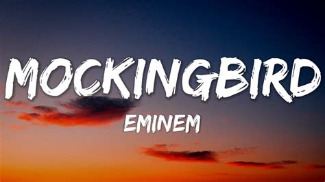 mockingbird lyrics eminem lyrics