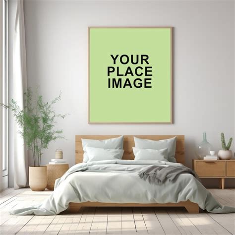 Mockup Canvas Bedroom