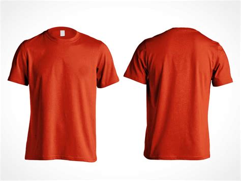 Mockup T-Shirt Front And Back Psd