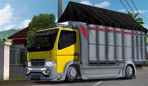 Mod Bussid!!! Truck Hino Profia Box Panjang Full Variasi!!! YouTube