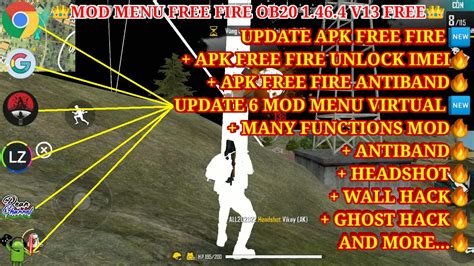 mod menu apk free fire