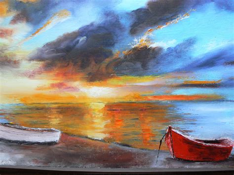 modèle de tableau peinture à l huile