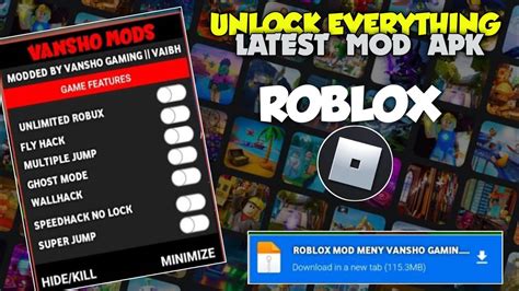 mod roblox hack