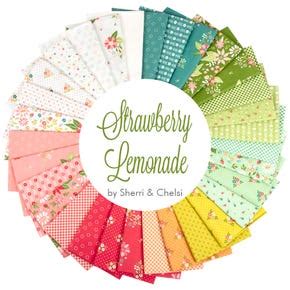 moda strawberry lemonade fat quarter bundle