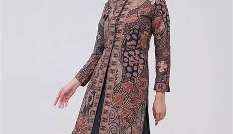 Model Baju Batik Atasan / Trend Model Baju Kerja Batik Wanita Tahun Ini