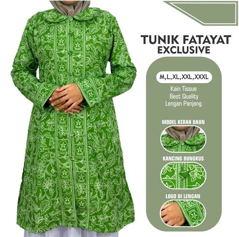 Jual Satu Set Baju Fatayat Nu Indonesia|Shopee Indonesia