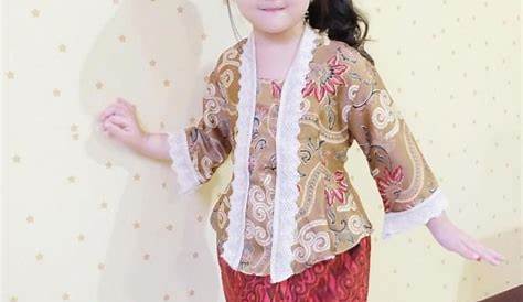 Model Baju Batik Anak Perempuan Umur 8 Tahun - Batik Loka Jaya