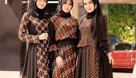 Koleksi Model Baju Batik Terbaru 2016 untuk Muslimah di 2020 | Model