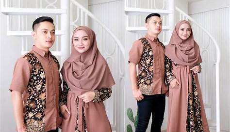 Baju Kondangan Couple Kekinian Remaja - Beli Baju Gamis Couple Set