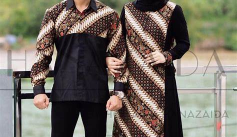 Model Gamis Kombinasi Batik : Model Baju Gamis Batik Kombinasi Polos