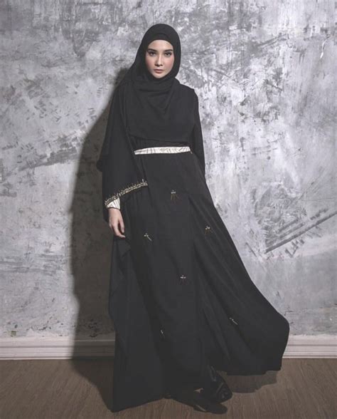 Harga Baju Gamis Hitam Polos Model Baju Muslim
