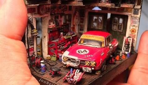 garage model dioramas - Yahoo Search Results | Car model, Plastic